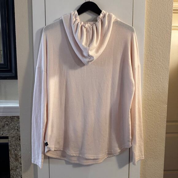 NWT Prana Foresta Women’s Top Tencel Modal Pullover Hoodie Soft Blush Pink Large - Picture 6 of 10